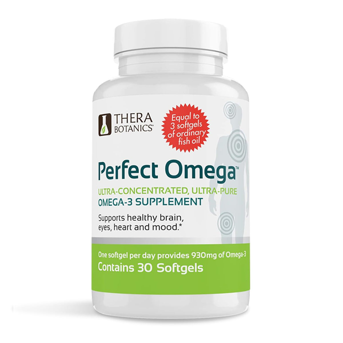 Therabotanics Perfect Omega 3 Wild Alaskan Fish Oil