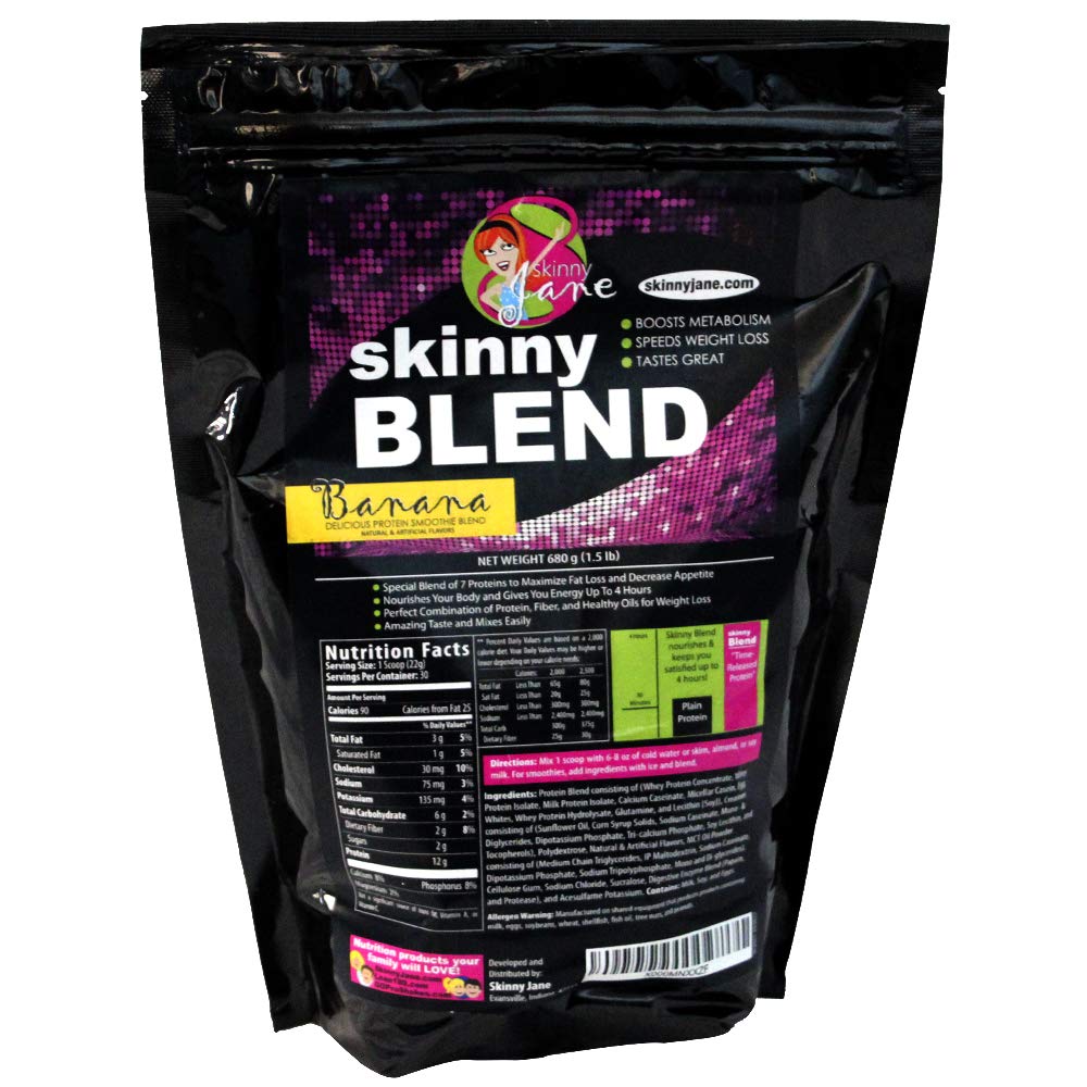 Skinny Blend - Best Tasting Protein Shake for Women, 30 Shakes per Bag