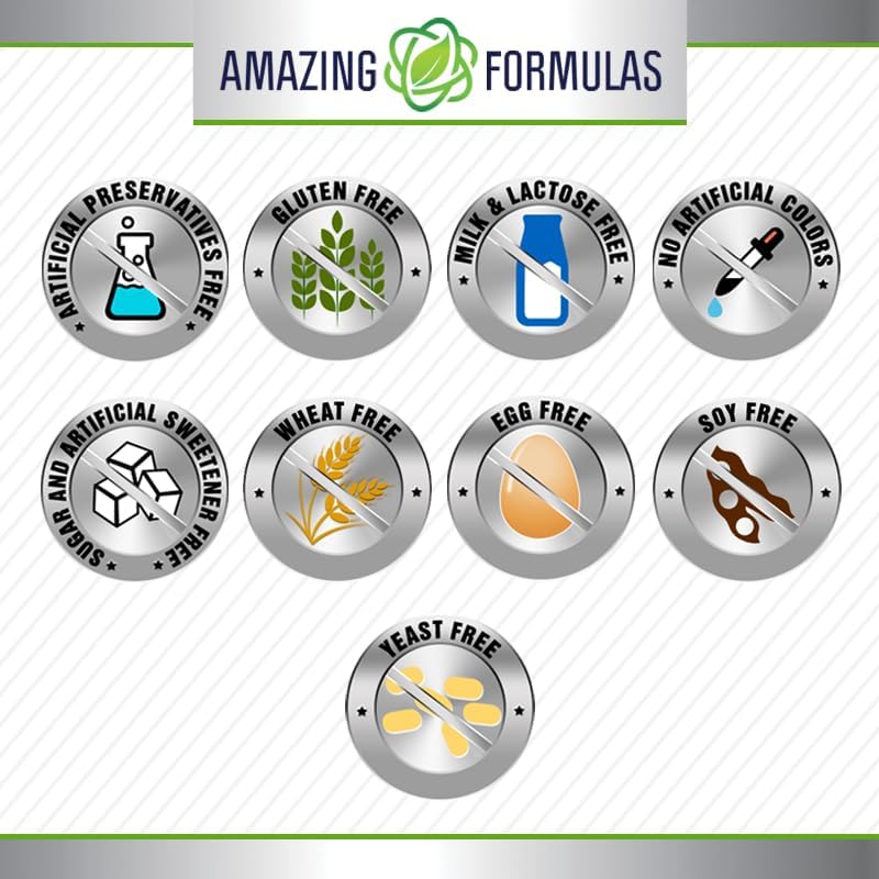 Amazing Nutrition Hyaluronic Acid 100 mg Capsules - 120 Count - image 4