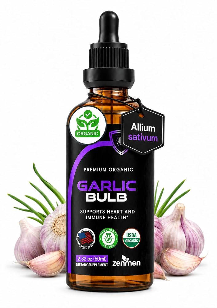 Zenmen Garlic Extract Odorless Tincture - 2.32 Fl Oz