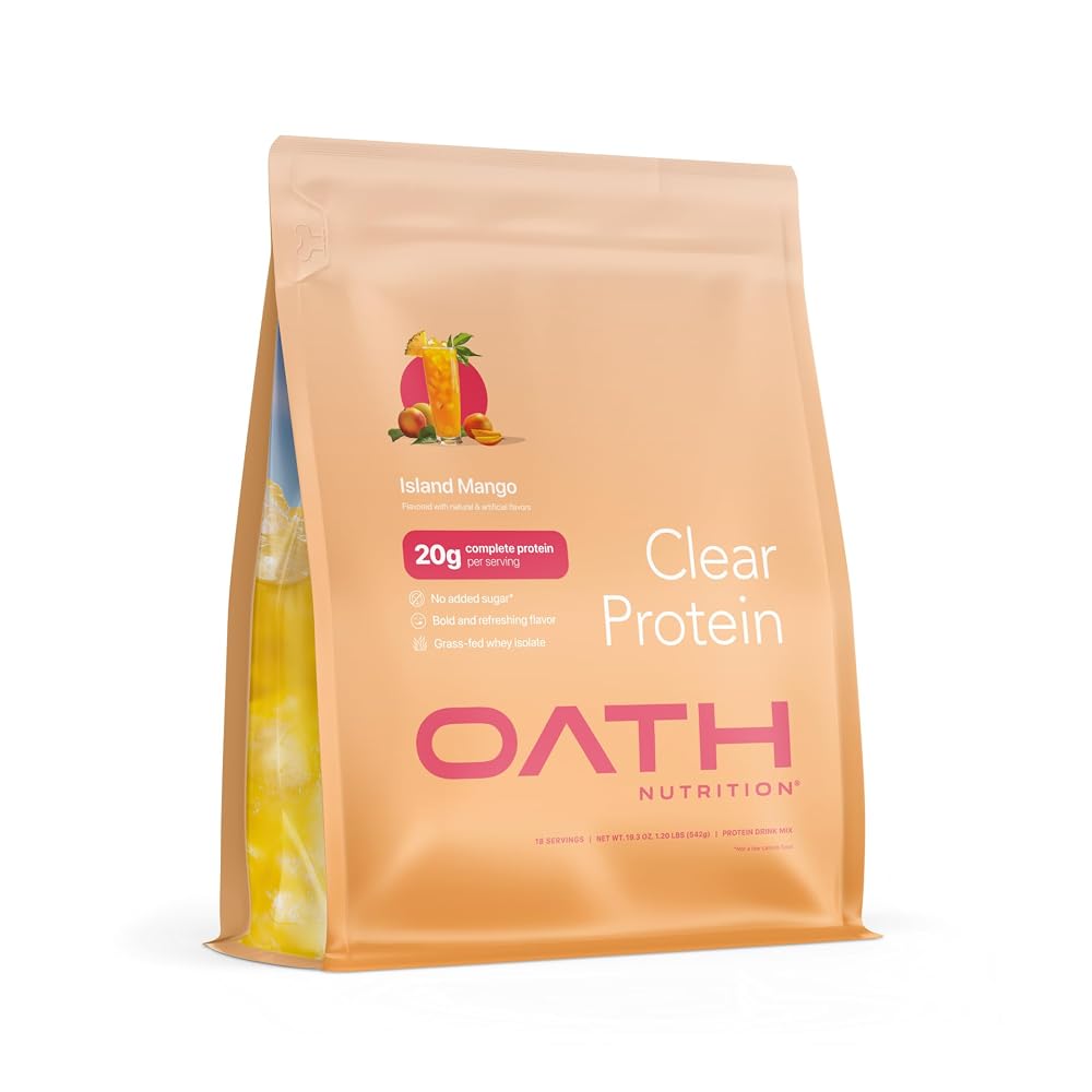 Oath Nutrition Clear Whey Isolate Protein Powder