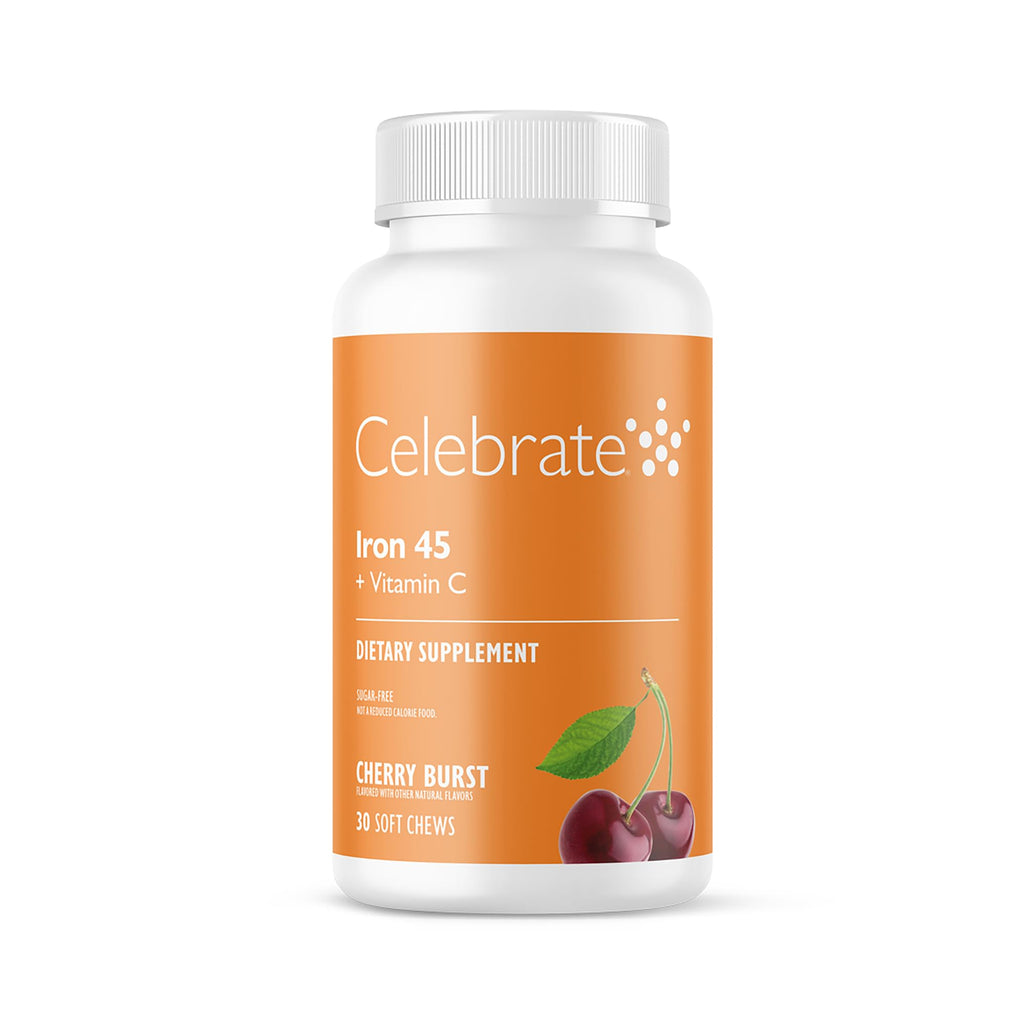 Celebrate Vitamins Bariatric Iron Soft Chew with Vitamin C