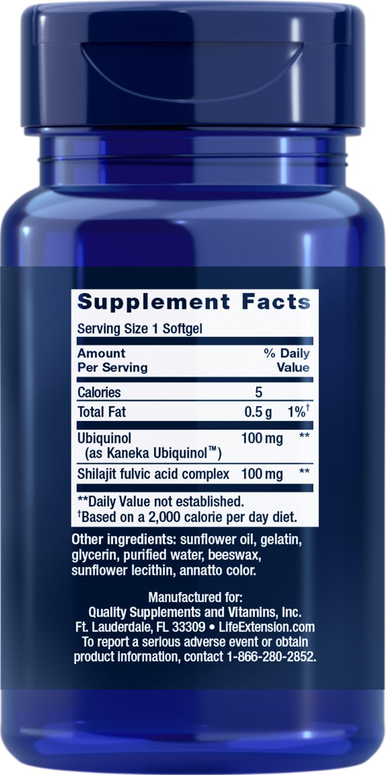 Life Extension Super Ubiquinol CoQ10 100 mg - 120 Softgels - image 2