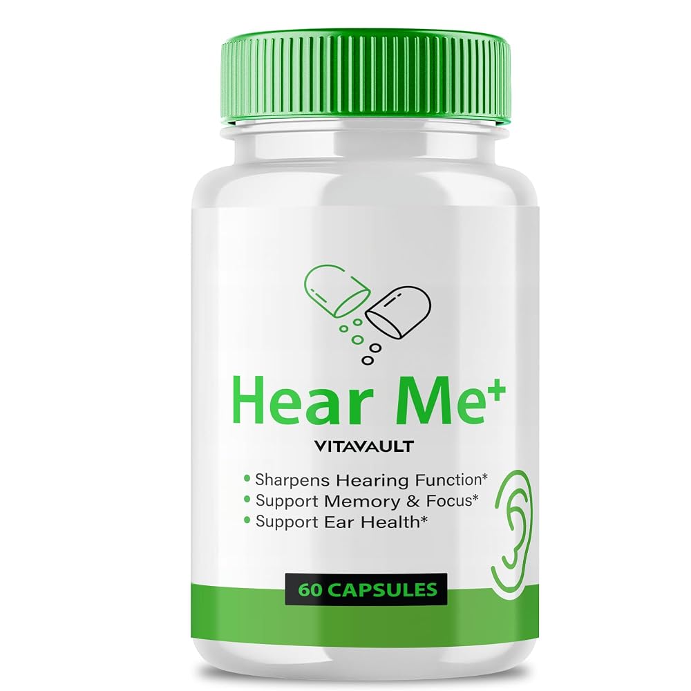 Vitavault Hear Me+ Maximum Strength Ear Support - 60 Capsules