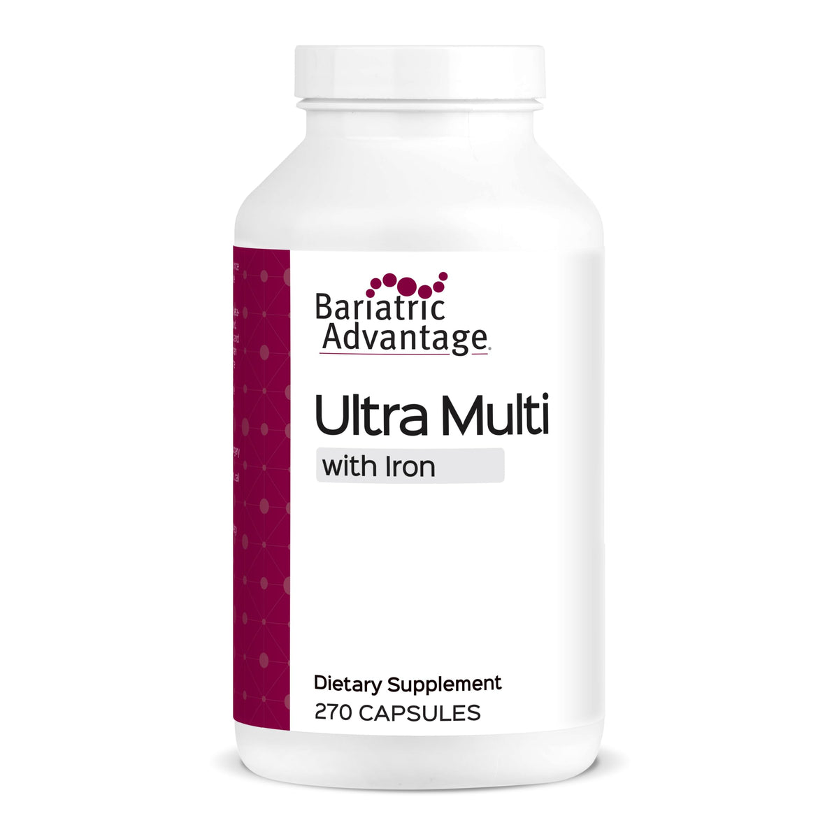 Bariatric Advantage Ultra Multivitamin with Iron - 270 Capsules