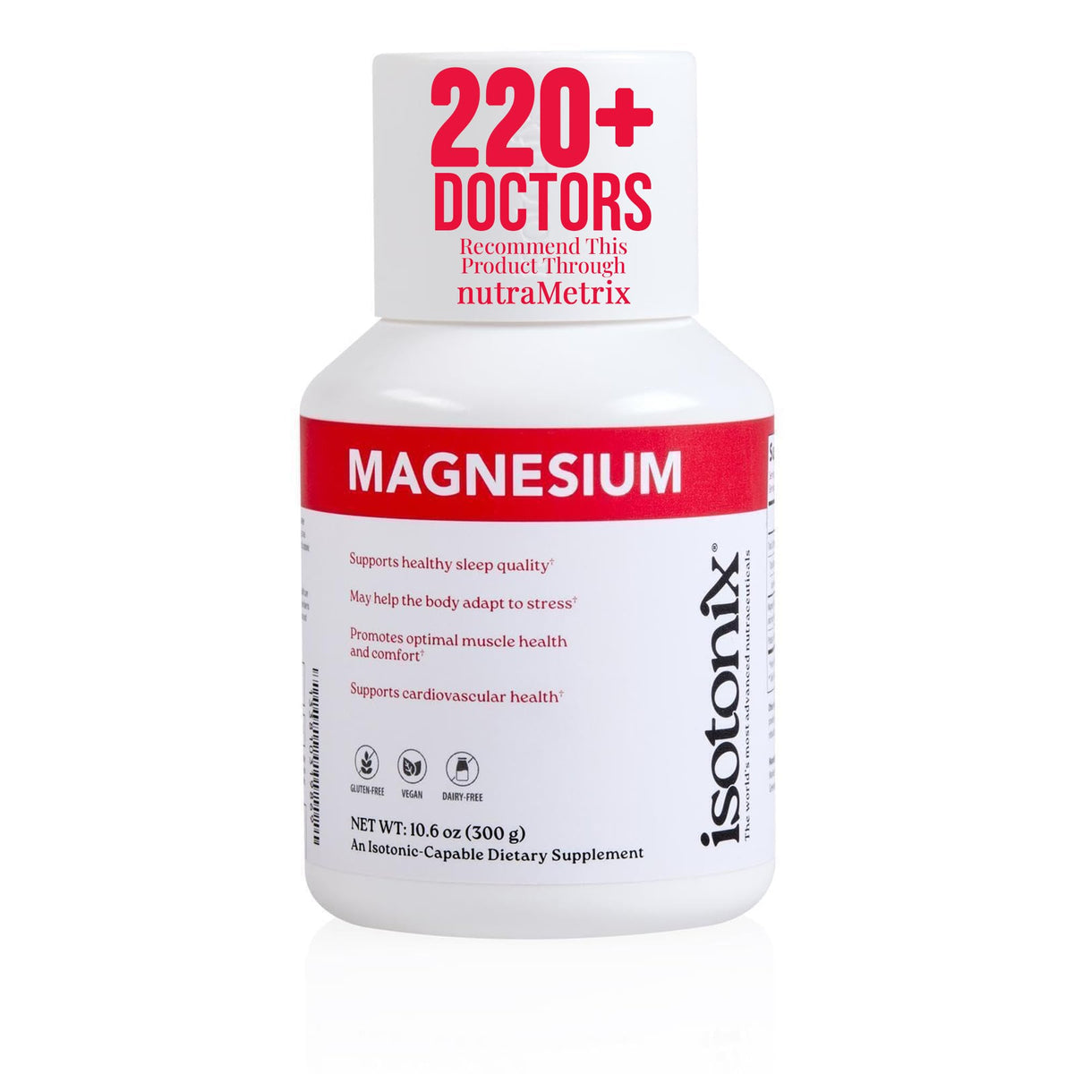 Isotonix Magnesium Powder for Sleep & Muscle Support - 90 Servings