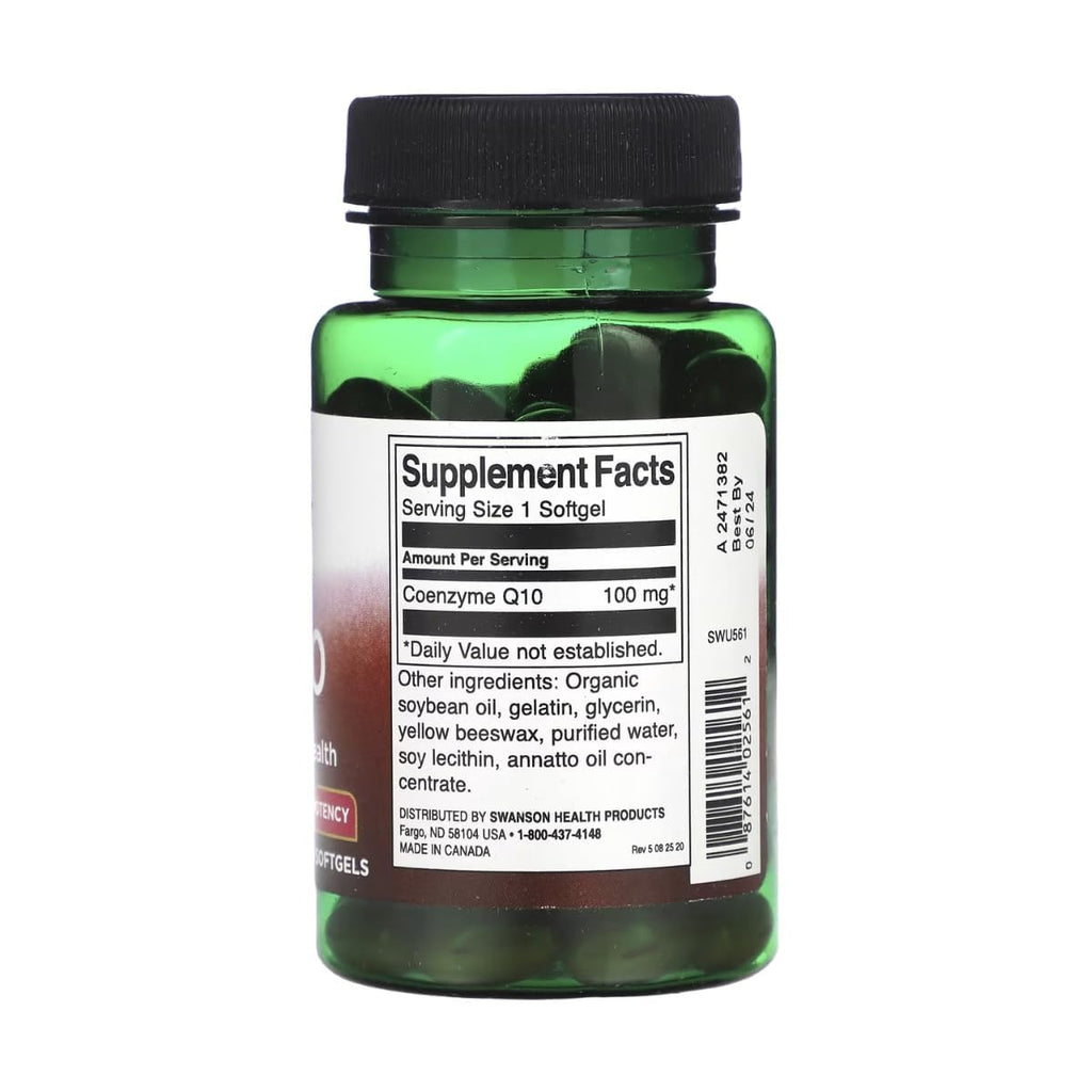Swanson CoQ10 - Coenzyme Q10 Supplement