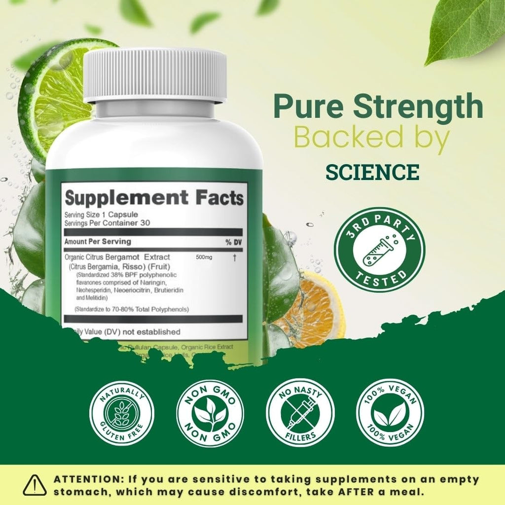 Nourishing Nutrients Citrus Bergamot Organic - 30 Capsules - image 6
