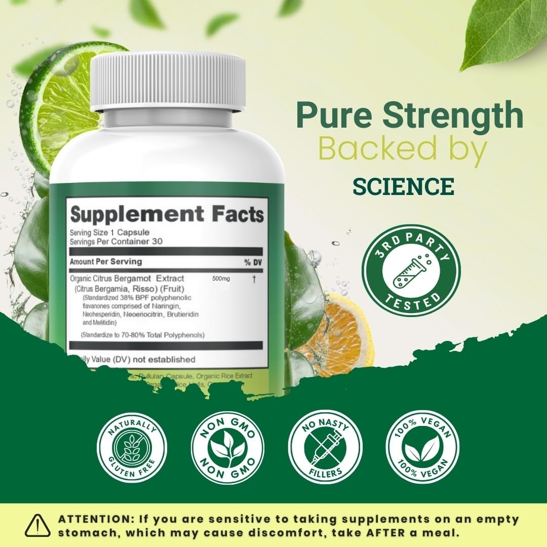 Nourishing Nutrients Citrus Bergamot Organic - 30 Capsules - image 6