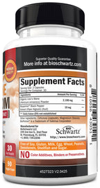 BioSchwartz Organic Lion's Mane Supplement - 90 Capsules - image 8