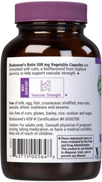 BlueBonnet Rutin 500mg Vascular Support - 50 Vegetable Capsules - image 6
