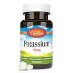 Carlson Potassium 99 mg Nerve Health - 100 Tablets - image 5