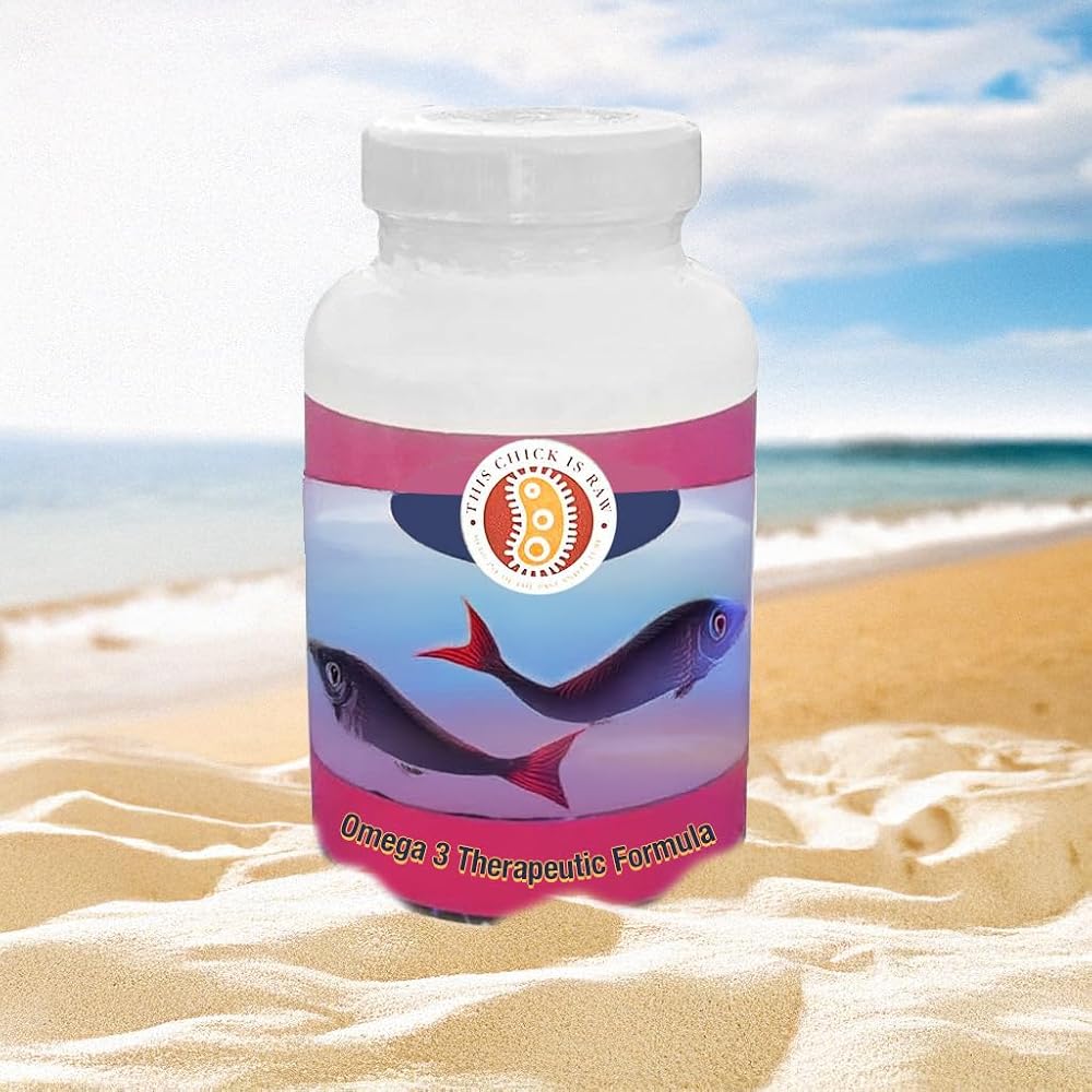 This Chick is Raw Omega-3 Therapeutic Formula Krill Oil - 120 Capsules - image 3