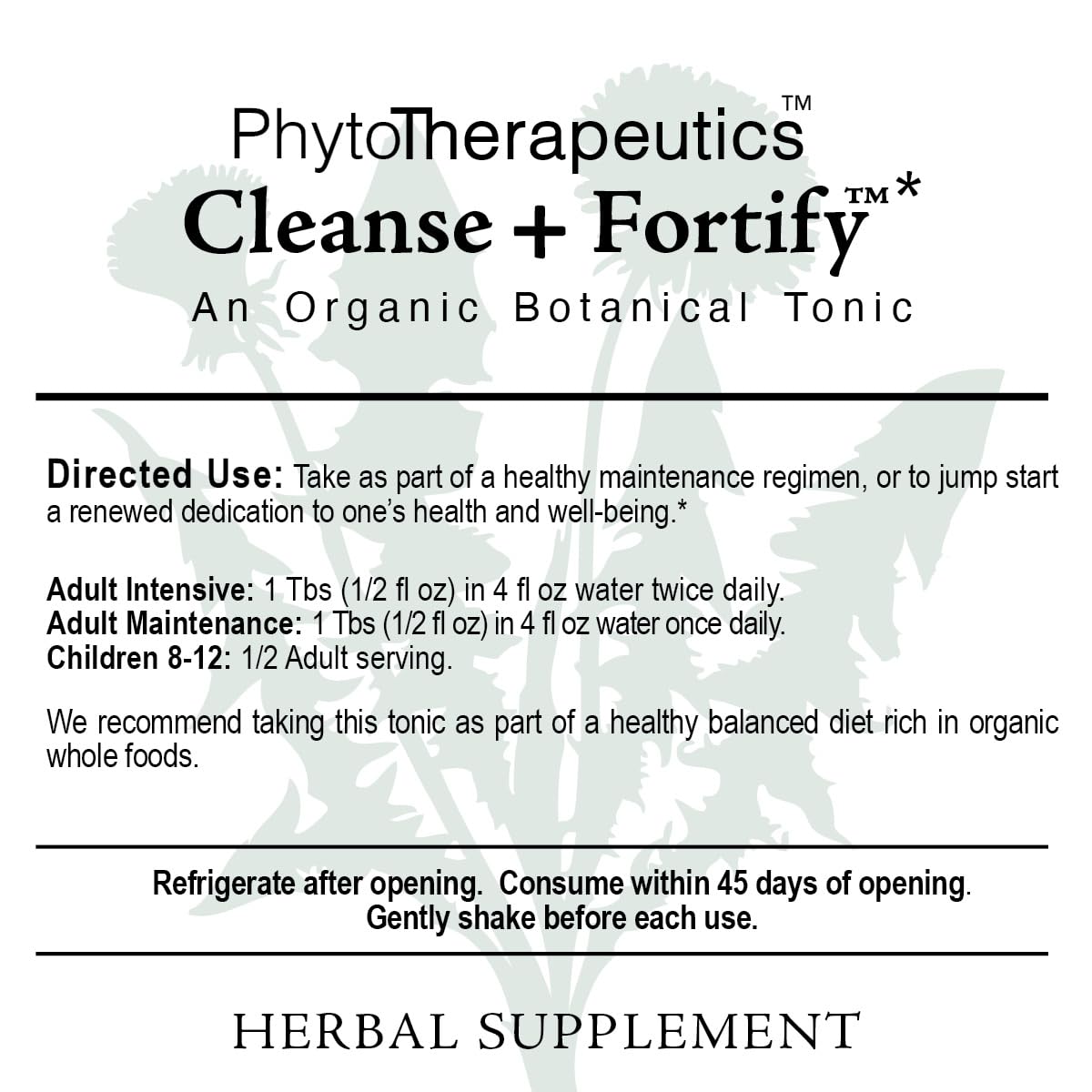 Maine Medicinals Cleanse + Fortify Organic Liver Detox and Kidney - image 3