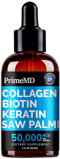 PrimeMD Hair Skin and Nails Vitamins (6810mg) w/Biotin 10000mcg