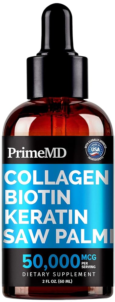 PrimeMD Hair Skin and Nails Vitamins (6810mg) w/Biotin 10000mcg