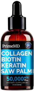 PrimeMD Hair Skin and Nails Vitamins (6810mg) w/Biotin 10000mcg