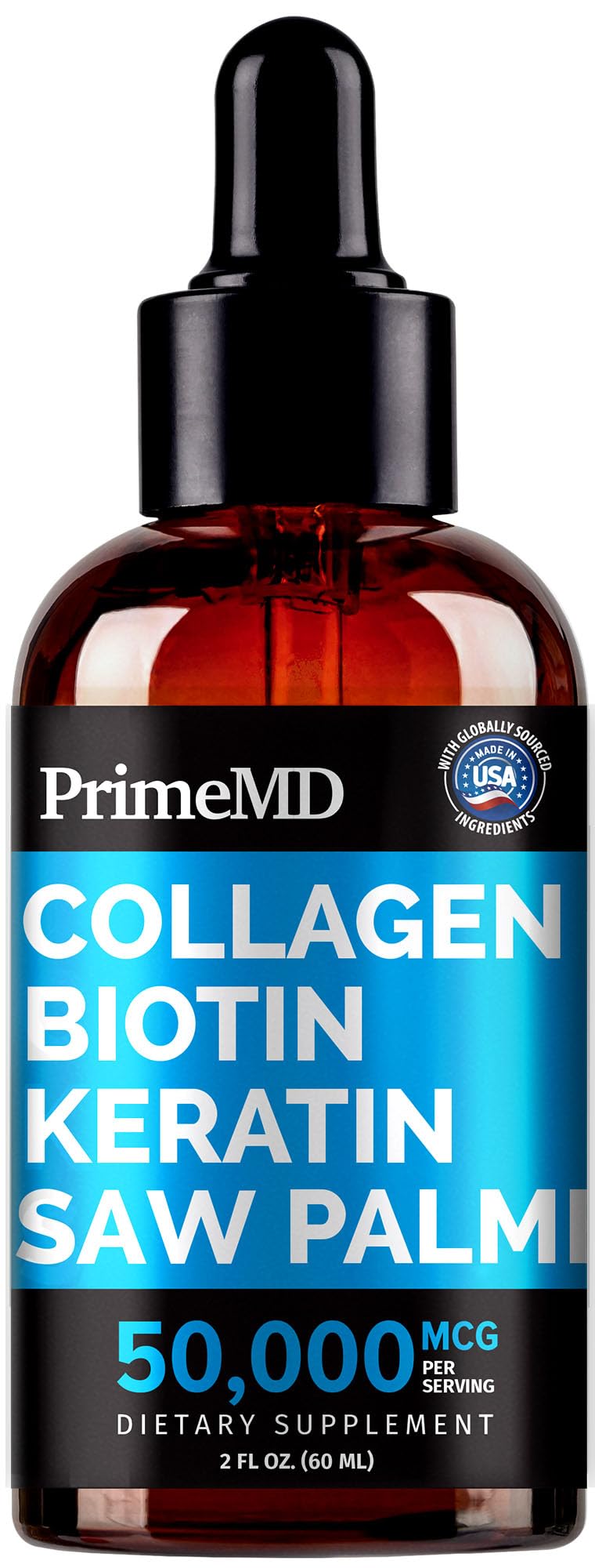 PrimeMD Hair Skin and Nails Vitamins (6810mg) w/Biotin 10000mcg
