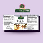Nature's Answer Vitamin D3 and K2 Liquid Drops - 0.5 Fl Oz - image 2