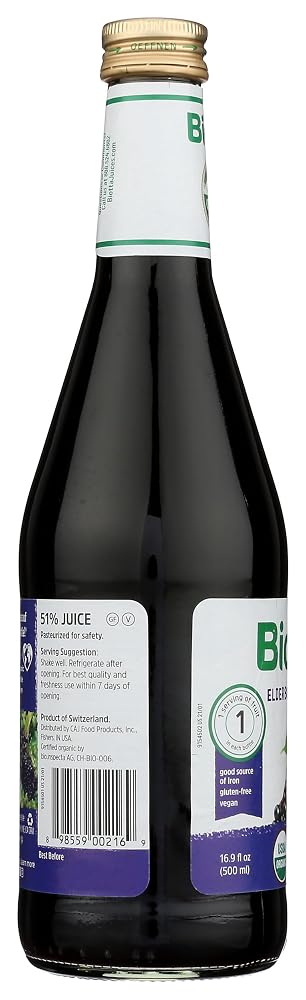Biotta Organic Elderberry Juice - 16.9 Fl Oz - image 6