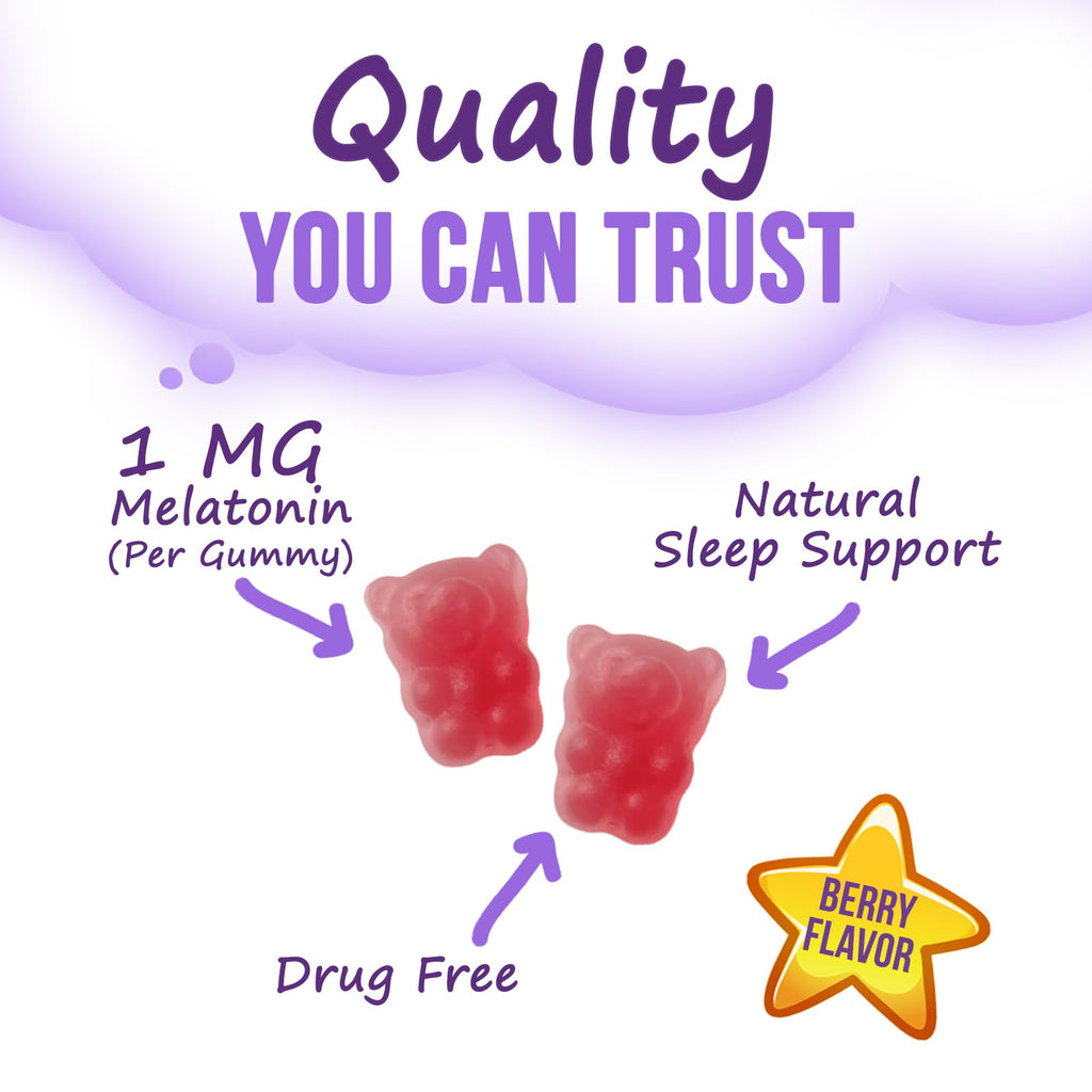 Nature's Nutrition Kids Melatonin Gummies 2mg - 60 Gummies - image 3