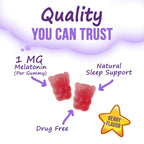 Nature's Nutrition Kids Melatonin Gummies 2mg - 60 Gummies - image 3