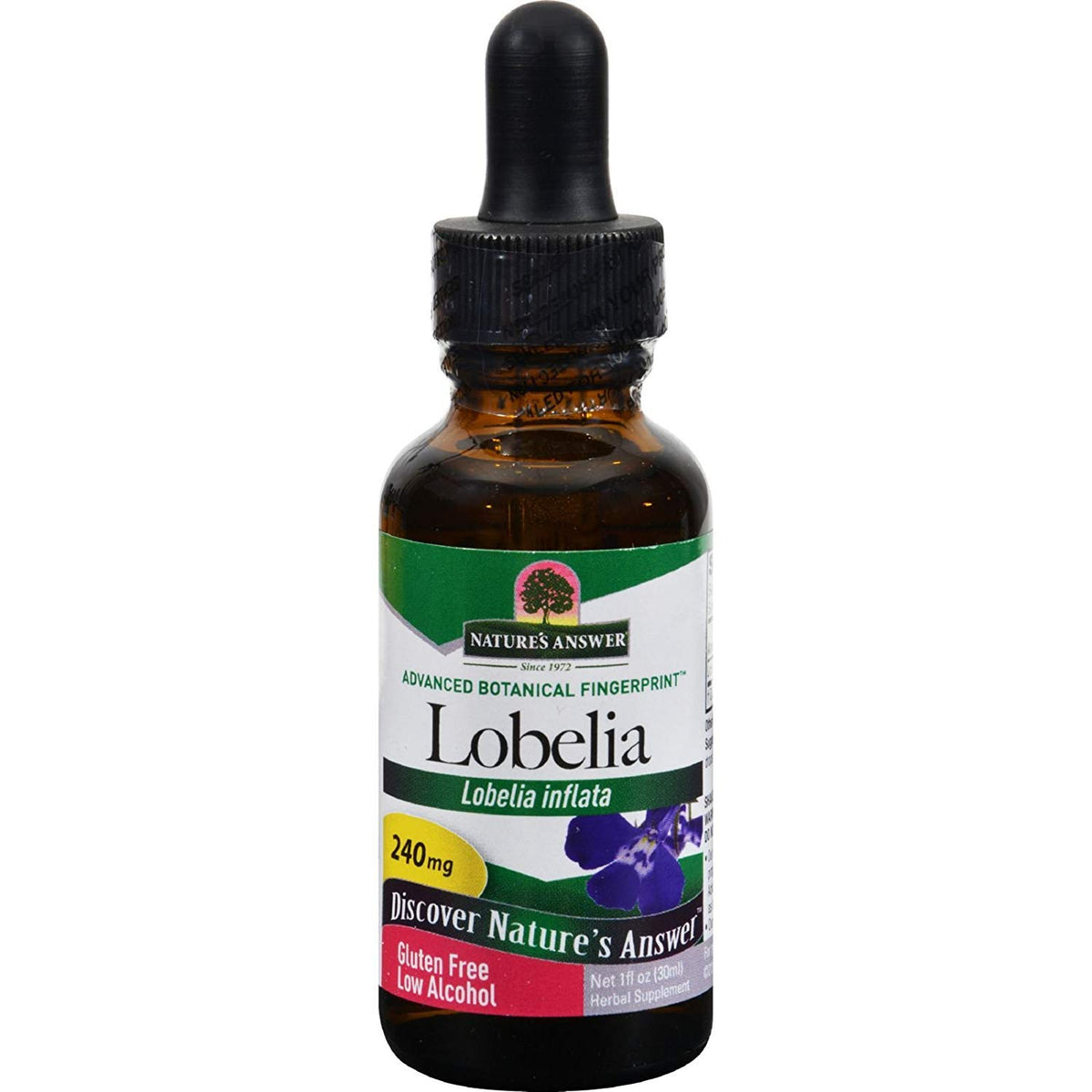 Nature's Answer Lobelia Herb Tincture 3X - 1 Fl Oz