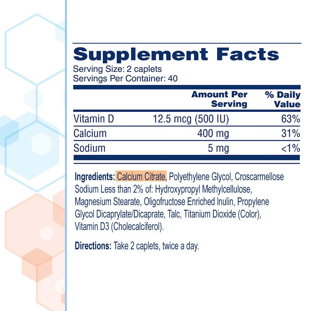 Citracal Calcium + D Slow Release 1200 - 480 Tablets - image 5