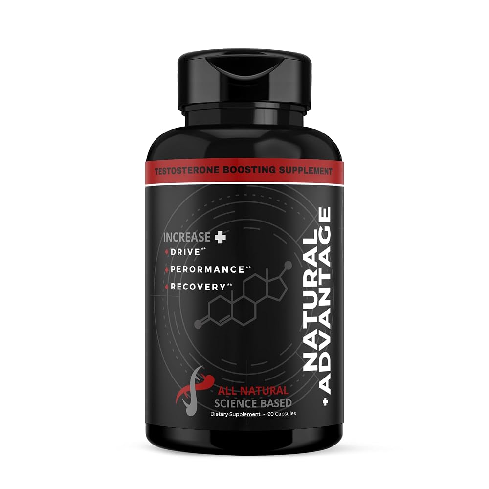 Men's Health Labs Natural Advantage Testosterone Booster - 90 Capsules