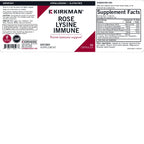 Kirkman Rose Lysine Immune - 60 Vegetarian Capsules - image 3