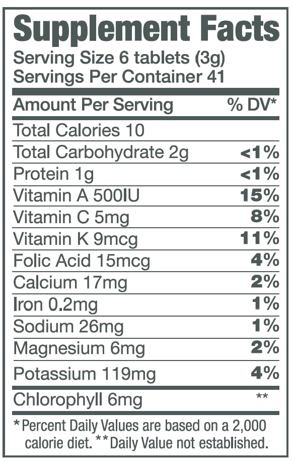 Green Foods Green Magma Barley Grass Supplement - 250 Tablets - image 3