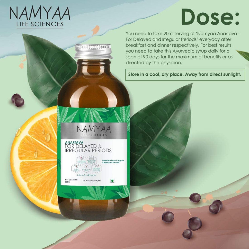 AZAZ Namyaa Anartava Menstrual Support - 16.91 Fl Oz - image 4