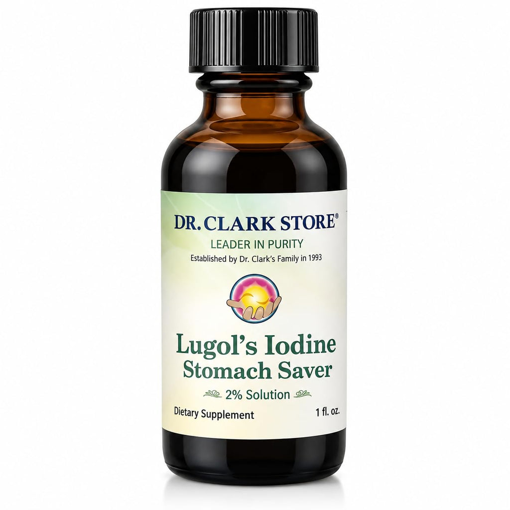 Dr Clark Stomach Saver Lugol's Iodine Solution 2% - 1 fl oz