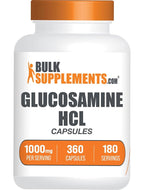 BulkSupplements Glucosamine HCl Capsules - 360 Count
