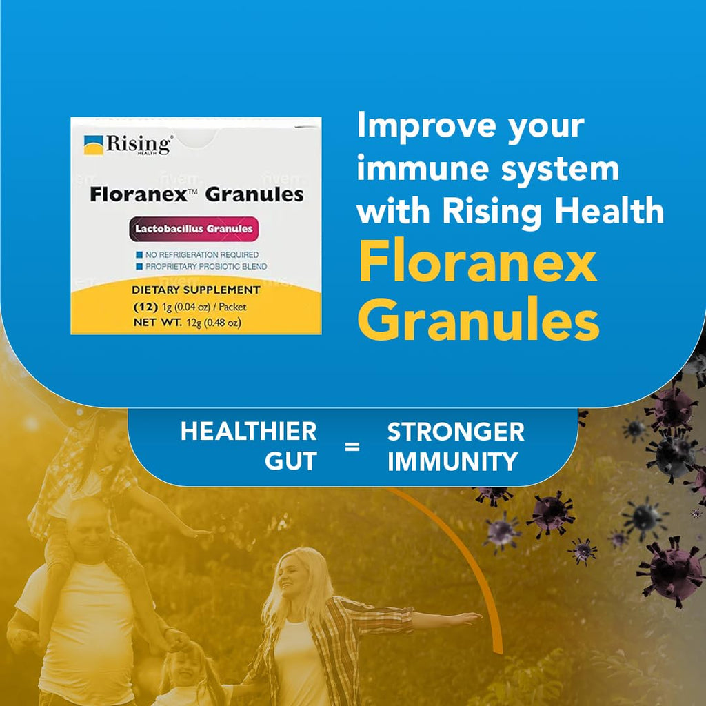 Rising Health Floranex Lactobacillus Probiotic Granules - 12 Packets - image 6
