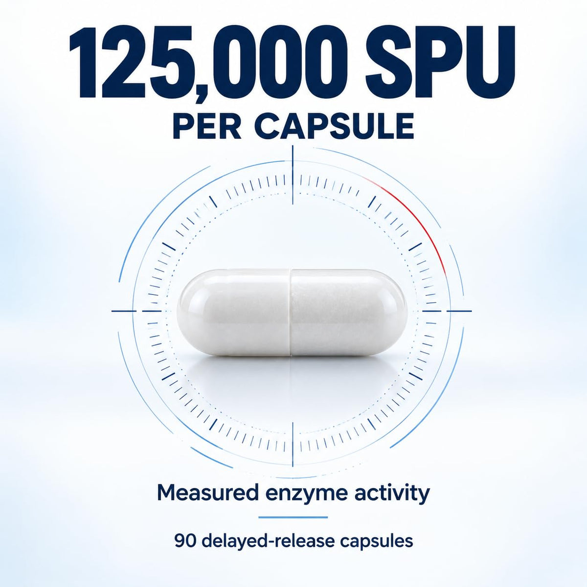 iEnzymes Serra-125K Serrapeptase 125,000 SPU - 90 Capsules - image 2