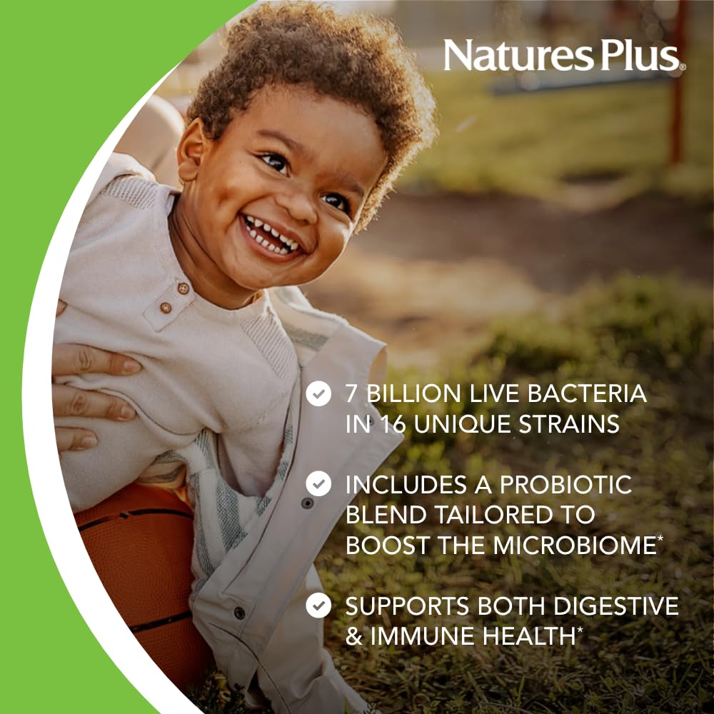 Nature's Plus GI Natural Probiotic Kids Mixed Berry - 30 Chewables - image 3