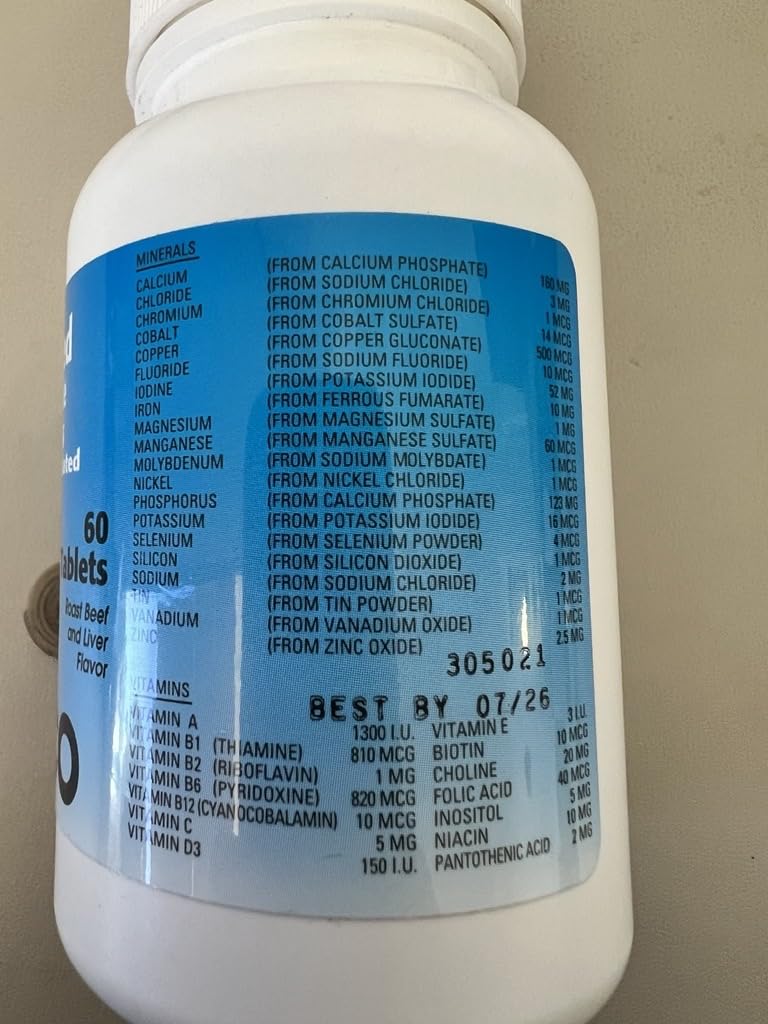 Vedco NutriVed Calcium Plus Chewable Tablets for Dogs - 60 Count - image 3