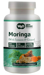 WAY 4 ORGANIC Moringa Turmeric Ginger Tablets - 300 Count - image 2