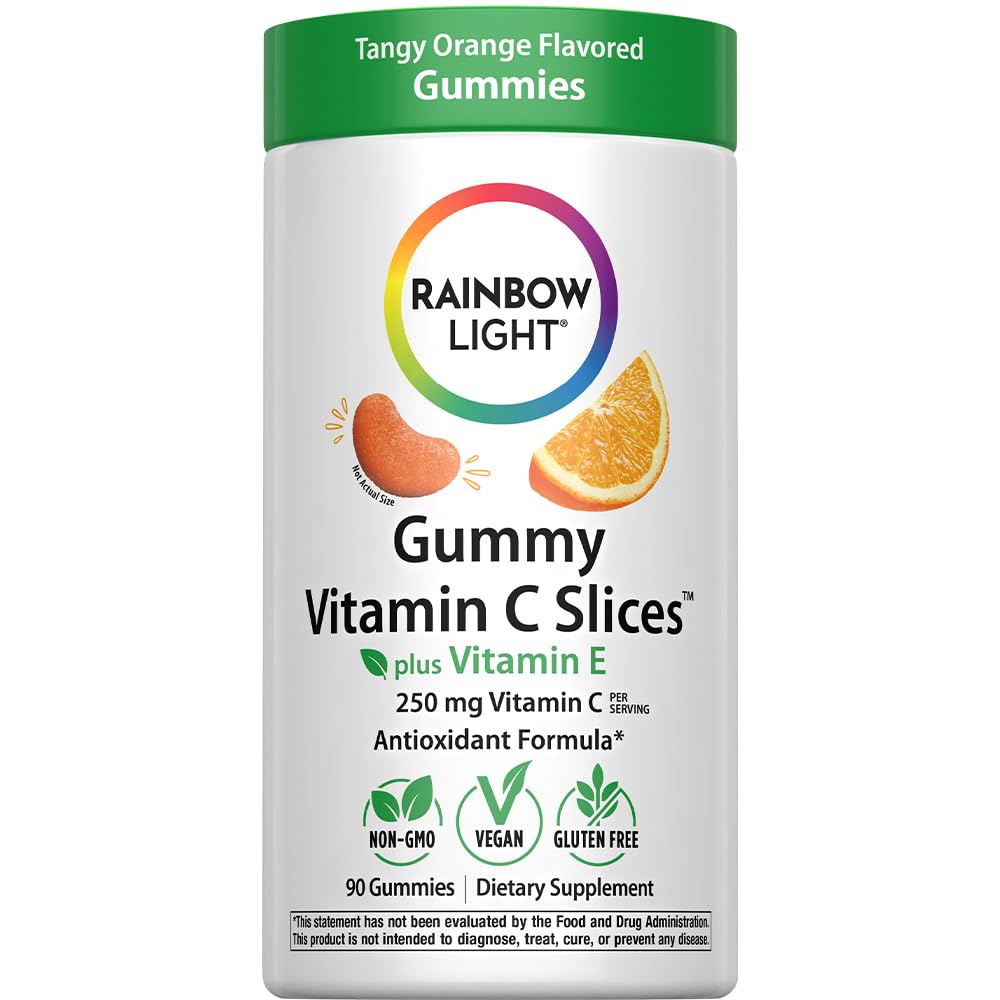 Rainbow Light Vitamin C Gummies with Vitamin E - 90 Count