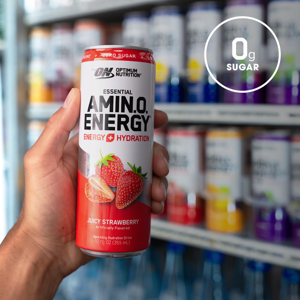 Optimum Nutrition Essential Amino Energy Sparkling Hydration Drink