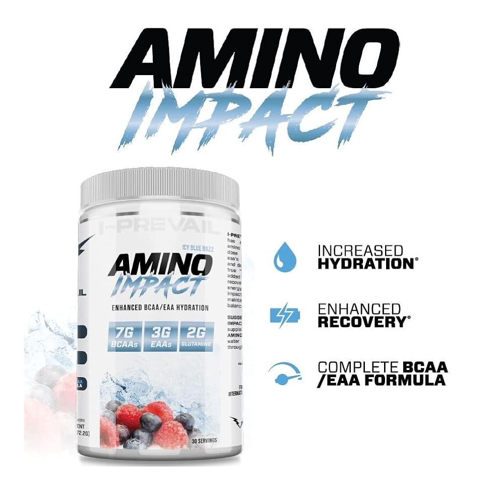 I-Prevail Supplements Amino Impact BCAA - image 6