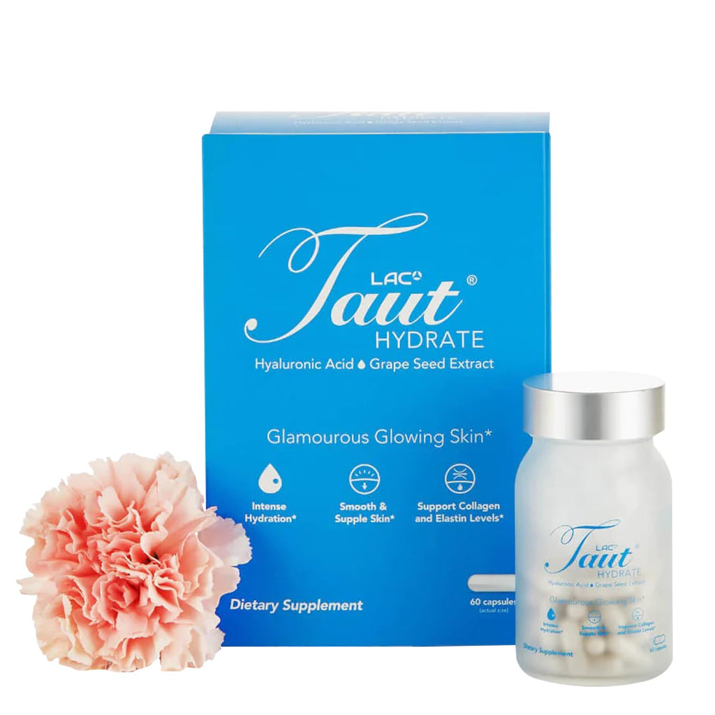 TAUT Hydrate Hyaluronic Acid Supplement 120mg - 60 Vegan Capsules