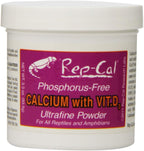Rep-Cal Phosphorus Free Calcium with Vitamin D3 Ultrafine Powder - 2 Pack