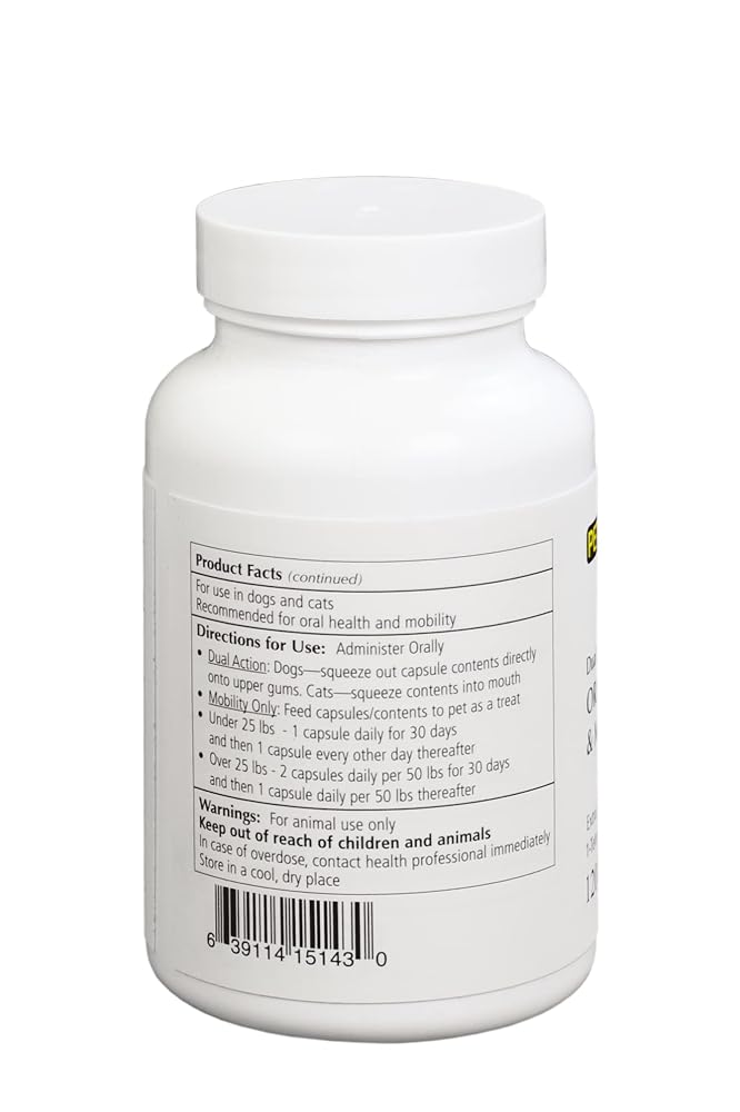Pets Journey Mobility & Oral Health for Cats and Dogs - 120 Softgels - image 3