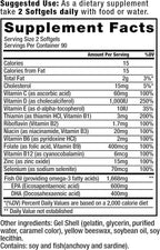 Corceuticals Cardiamin Heart Health & Wellness Multivitamin - 180 Softgels - image 3
