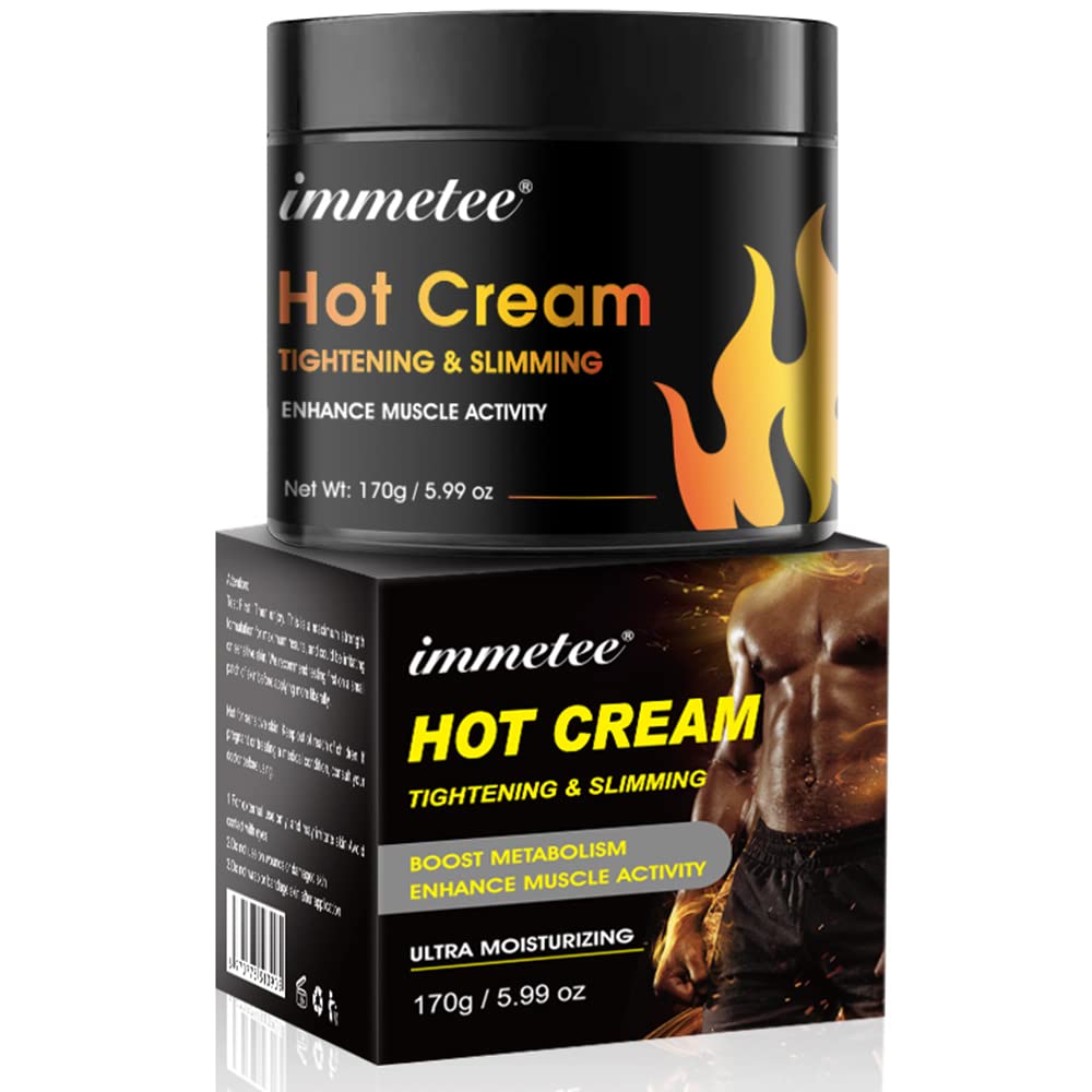 immetee Hot Cream Cellulite and Fat Burner - 170g - image 2