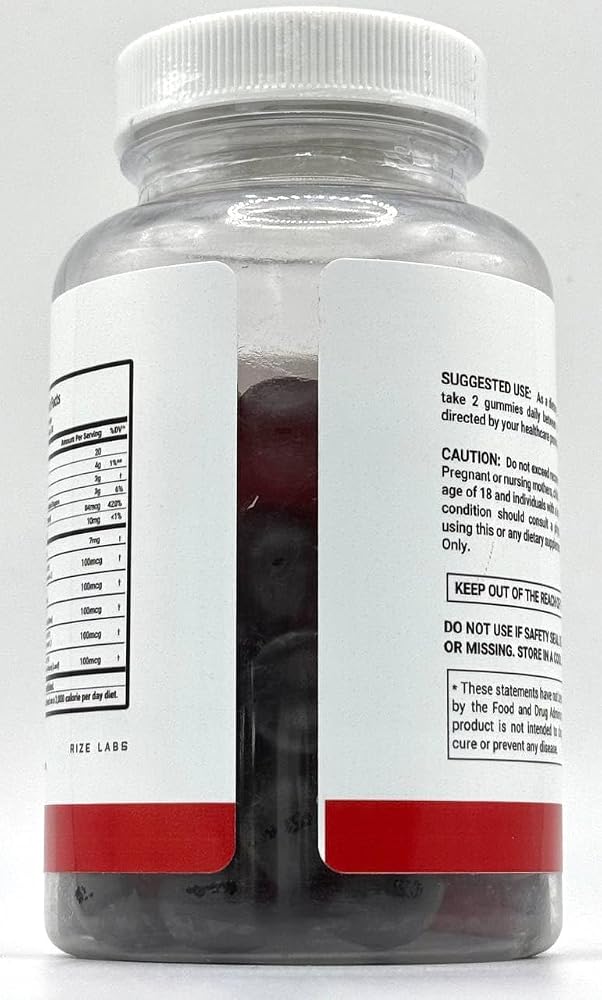 rize labs Iron Max Men's Health Gummies - 60 Gummies - image 6