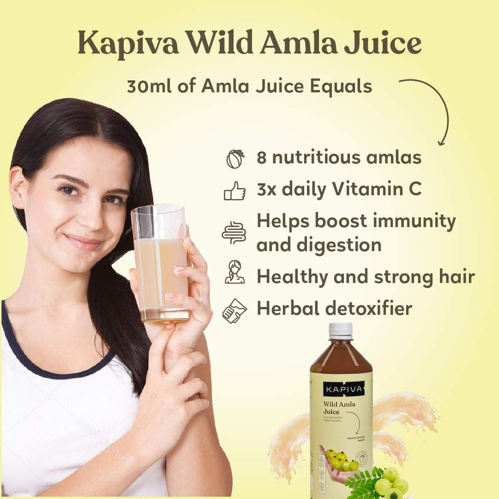 Kapiva Wild Amla and Aloe Vera Juice Combo - 2 x 1L - image 4
