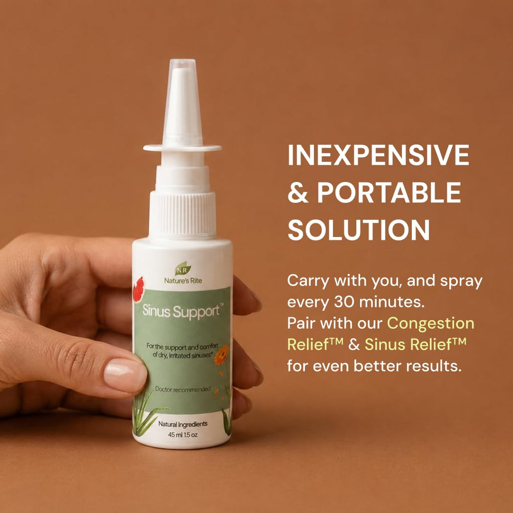 Nature's Rite Sinus Support Spray - 1.5 Fl Oz - image 6